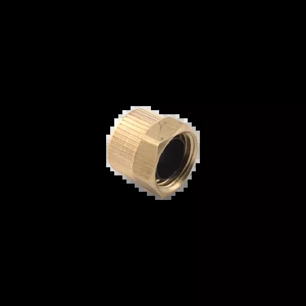 1/4" Poly Nut & Sleeve; Pkg of 5