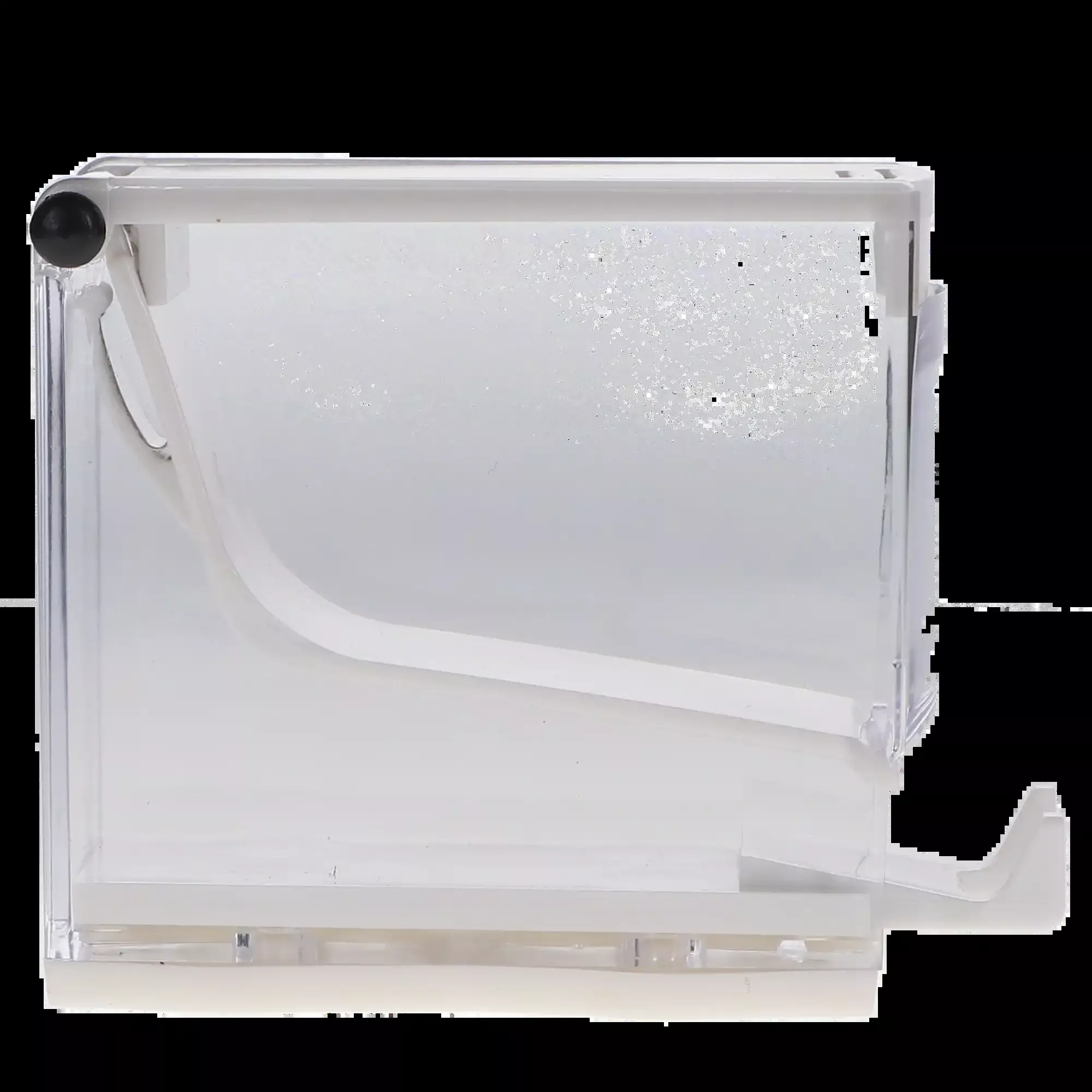 3D - Cotton Roll Dispenser Push White