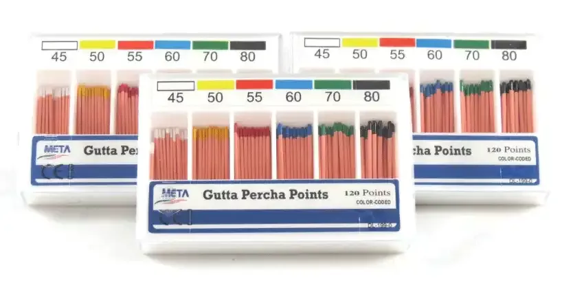 3D - Gutta Percha Points Box/120 Vial Pack X-Fine