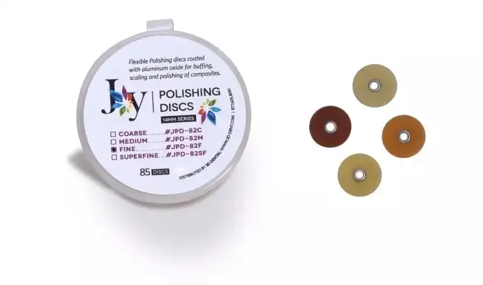 3D - Joy Polishing discs 10mm Fine Jar of 85