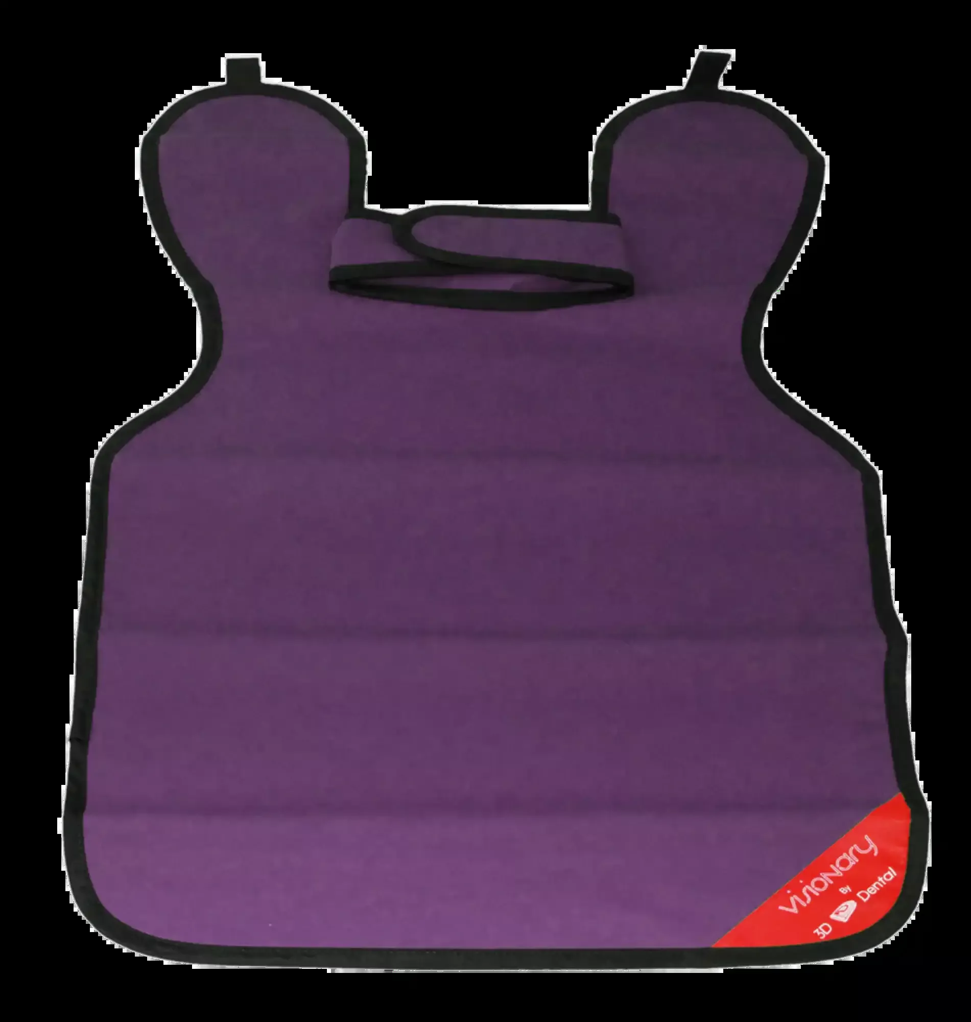 3D - Lead Apron Adult W/Collar Mauve
