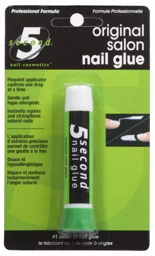5 Second Nail Glue Tube - 2 Gm