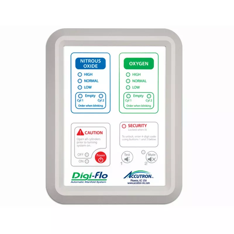 Accutron Digi-Flo 2nd Wall Alarm with Security System