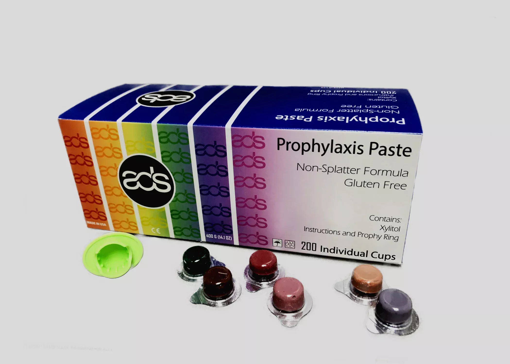 ADS Prophylaxis Cups 1.23% Fluoride Ion x 200