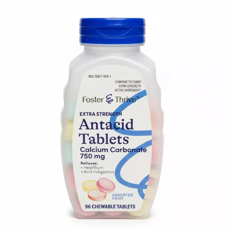 Antacid Tablets Calcium Carbonate