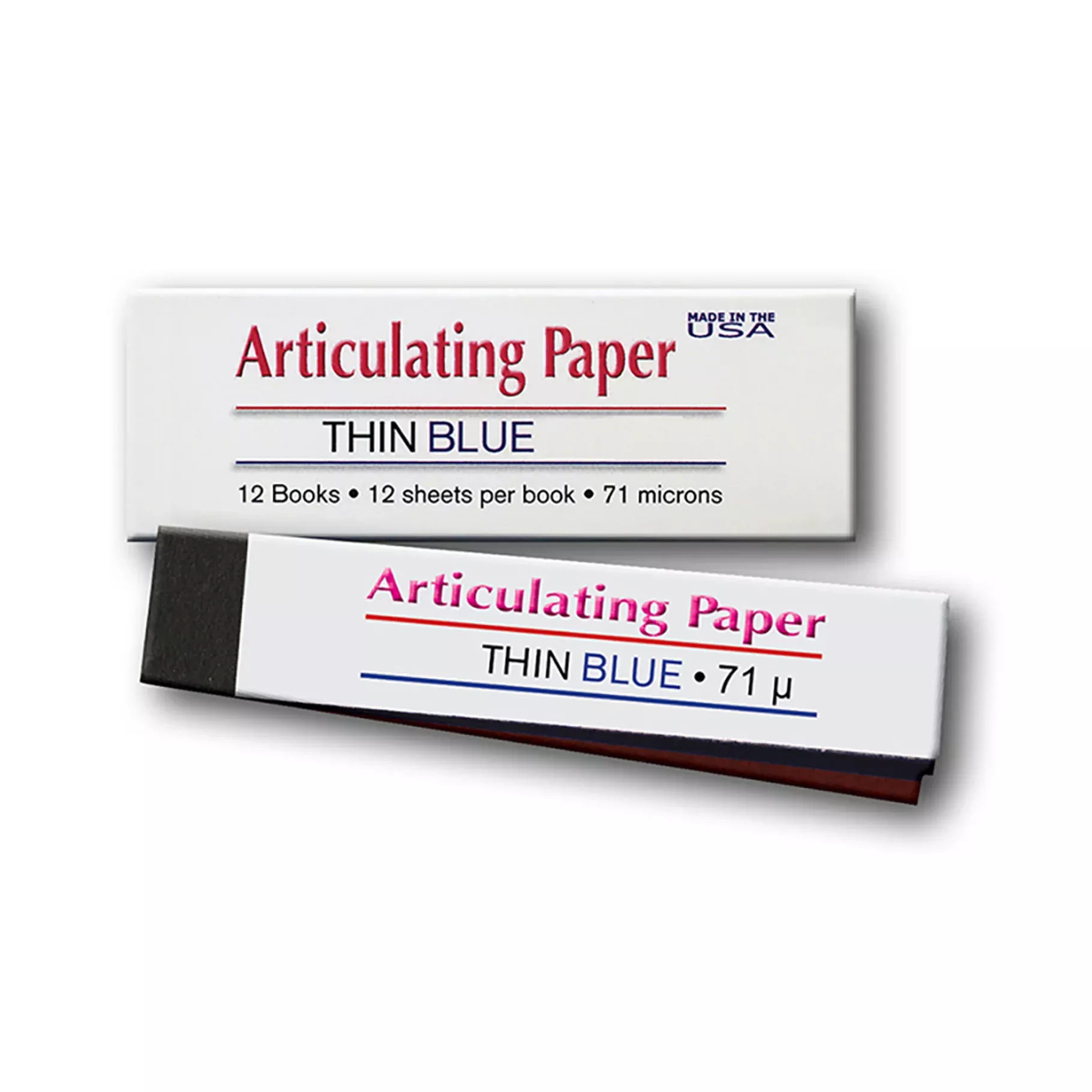 Articulating Paper 71 Microns (.003") Thin Blue (144)