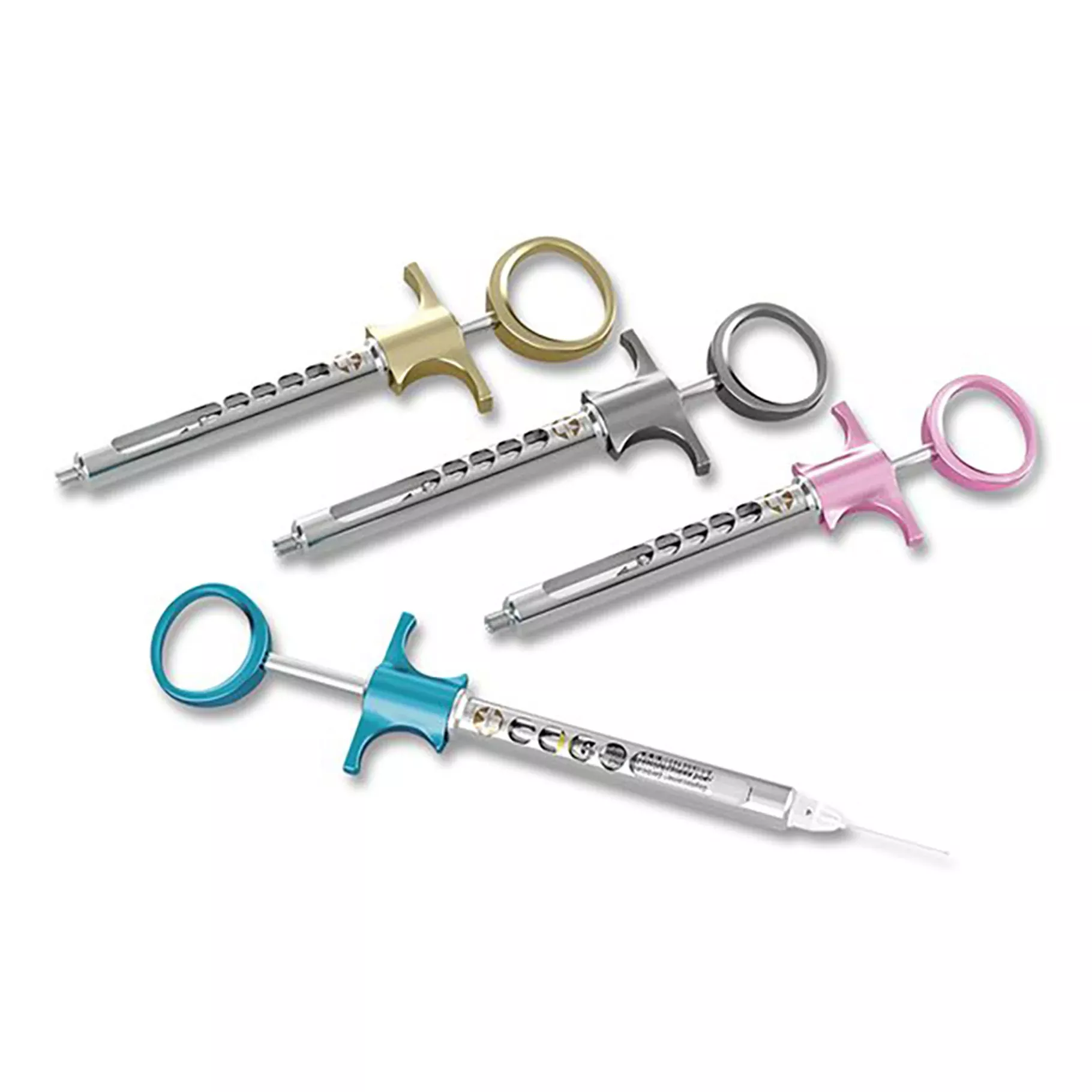 Aspirating Syringe Standard Gold
