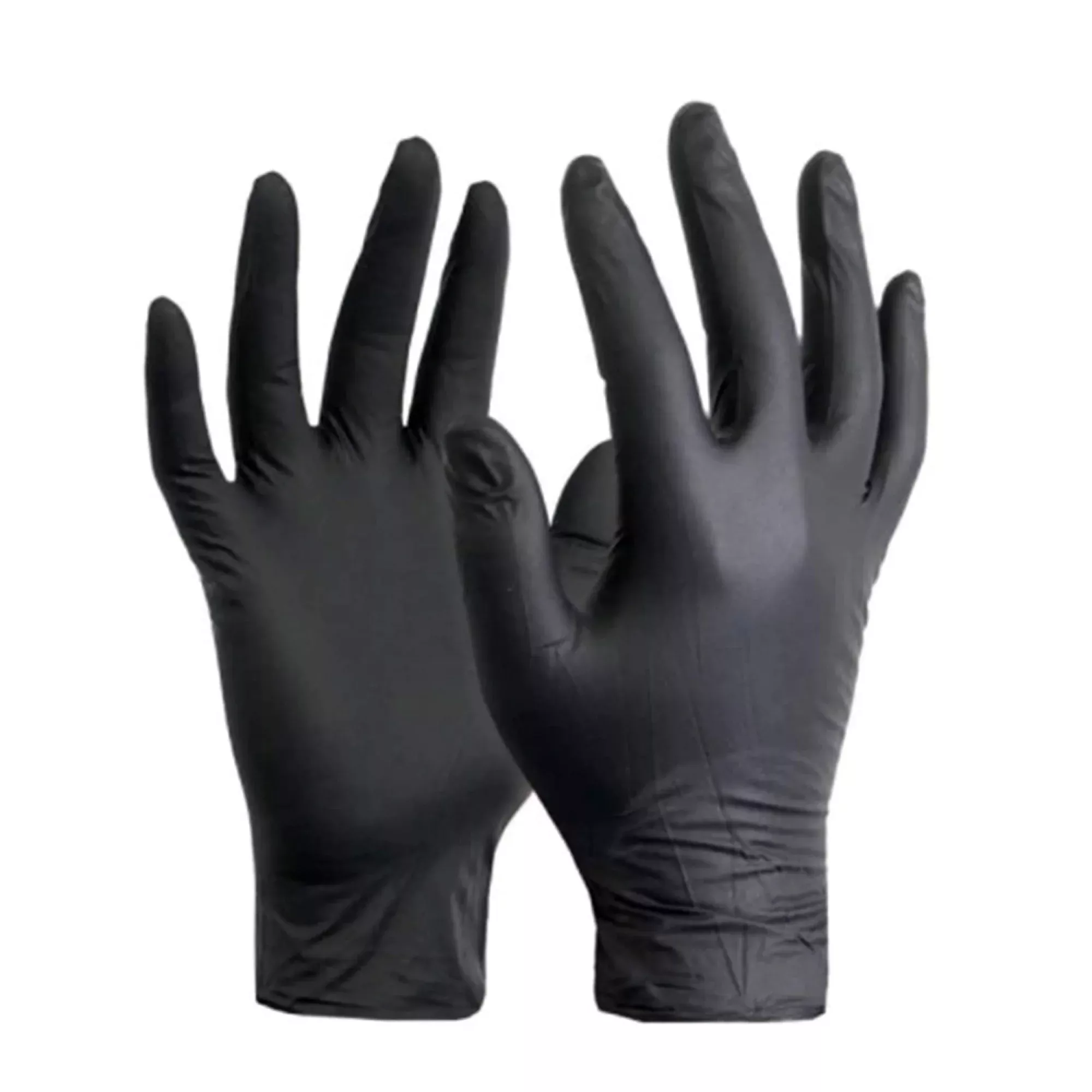 Aurelia Absolute Black Nitrile Gloves Large 200/Box
