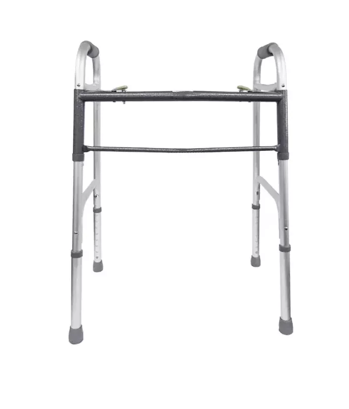 Bariatric Extra Wide Two Button Folding Walker
