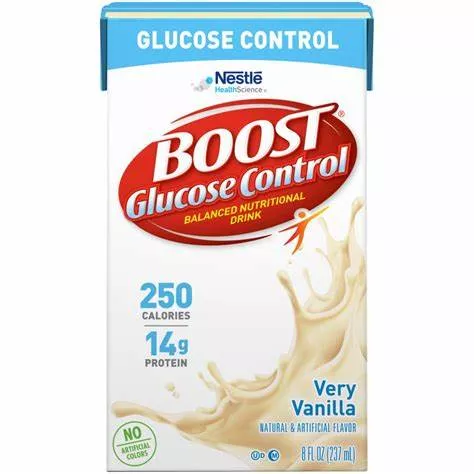 Boost Glucose Control, Vanilla, Mp4, 8 Fl.oz- Pack(age) of 6
