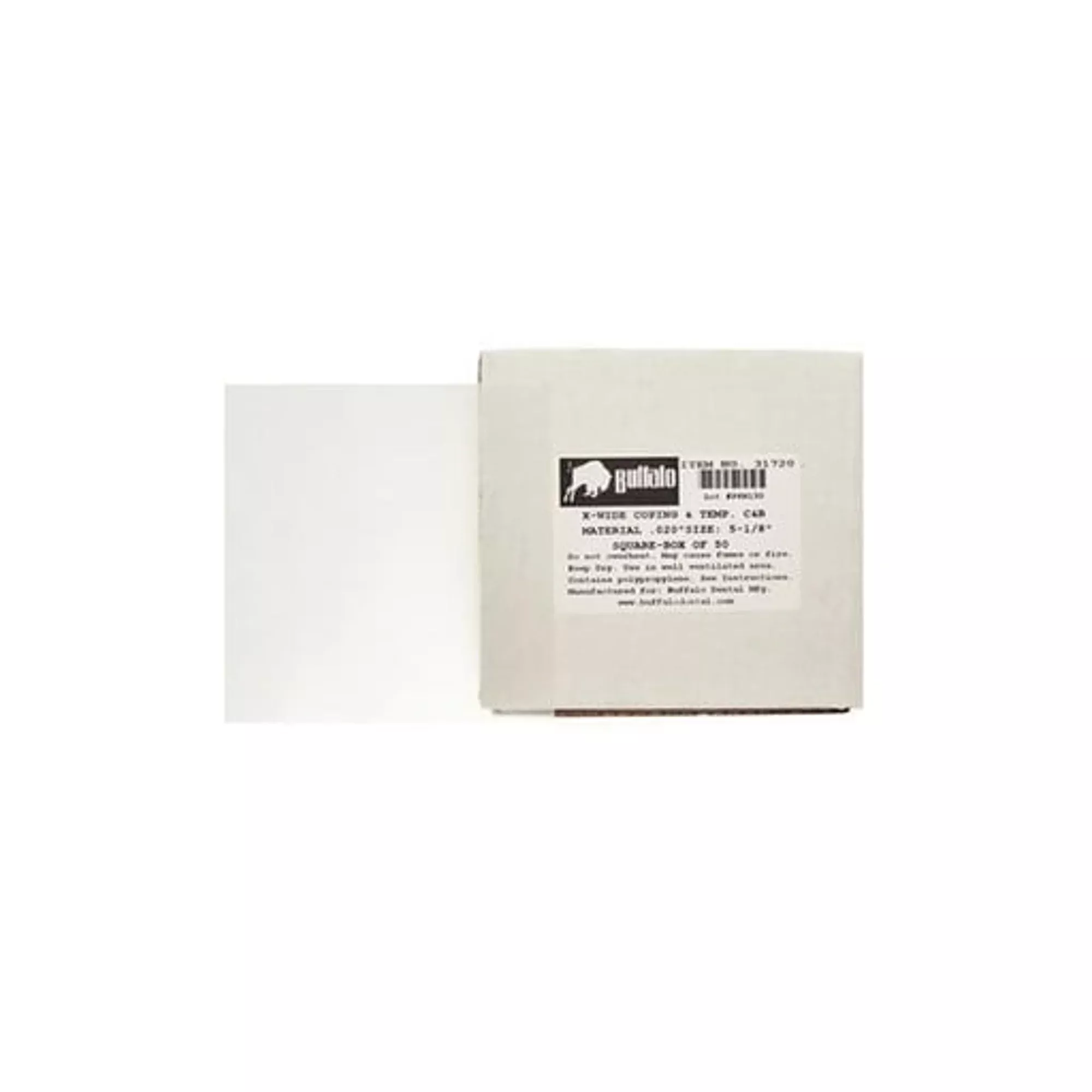 Buffalo - Pkg. Of 50,.020 X 5' X 5' Coping And Temp. C&B Matrix Material