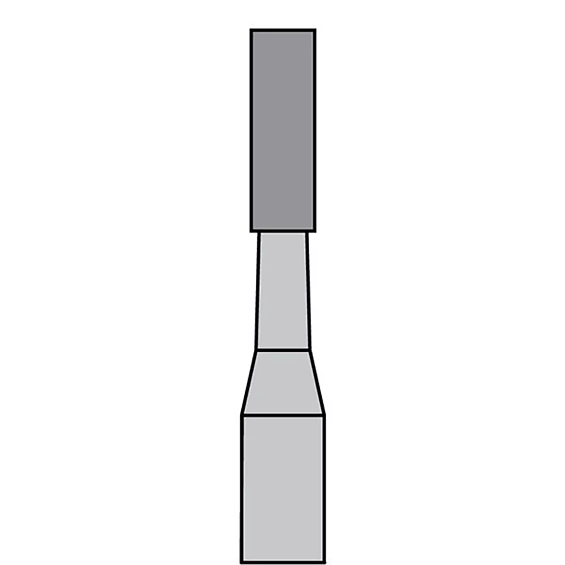 BurPlus Carbide Bur FGSS #558 Str CC Fissure (5)