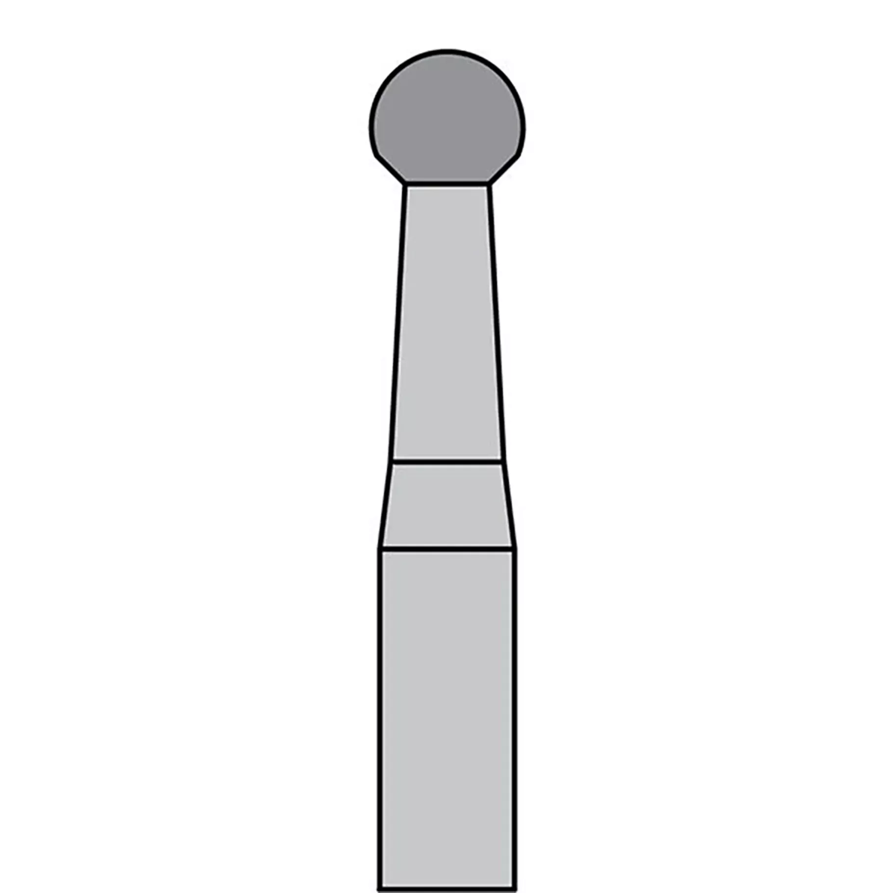 BurPlus Carbide Bur FGSS #6 Round (5)
