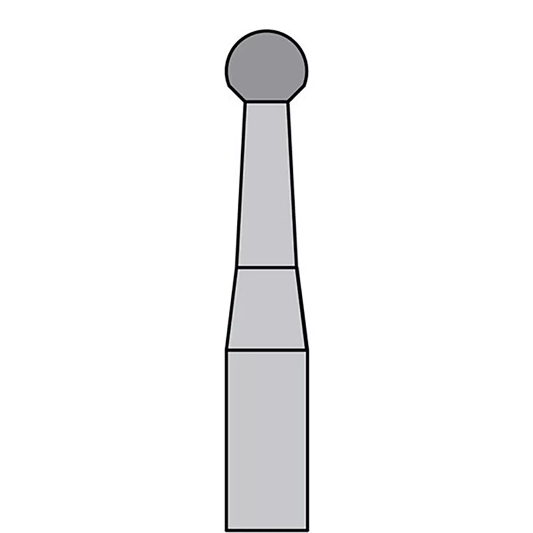 BurPlus Carbide Bur TF #7005 12-Blade Round (5)