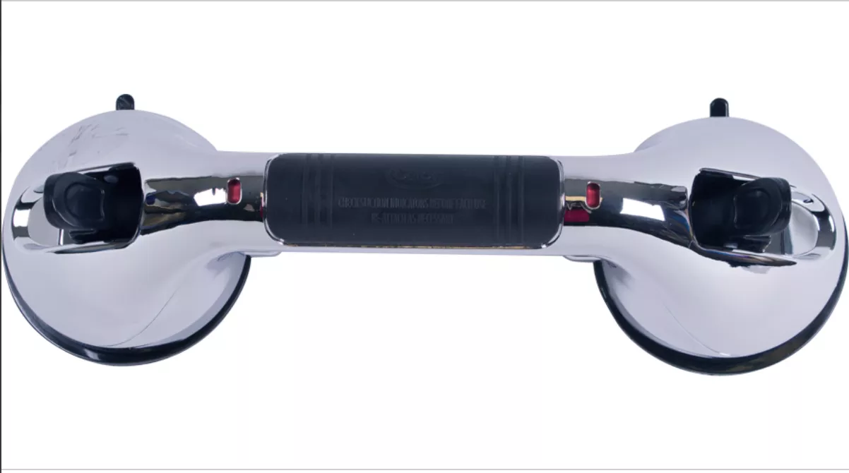 Carex Chrome Ultra Grip Bath Handle (12")