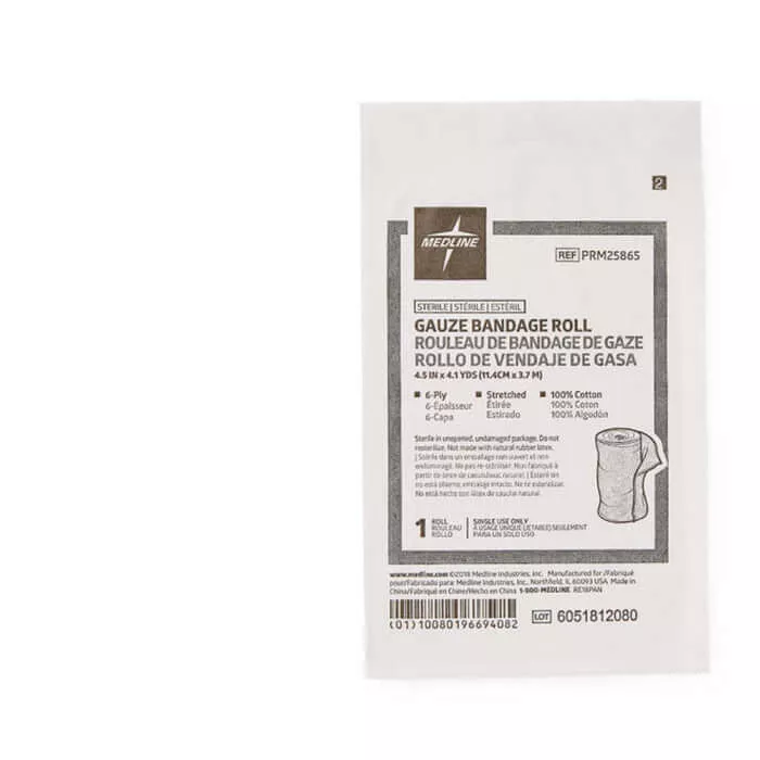 Caring Cotton Gauze Bandage Roll