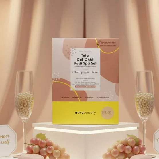 Champagne Hour Total Pedi Spa Kit