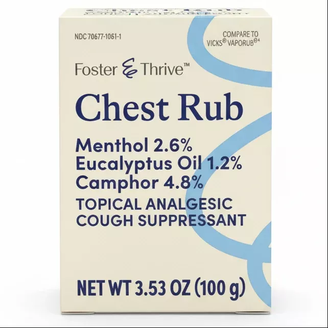 Chest Rub Topical Analgesic & Cough Suppressant