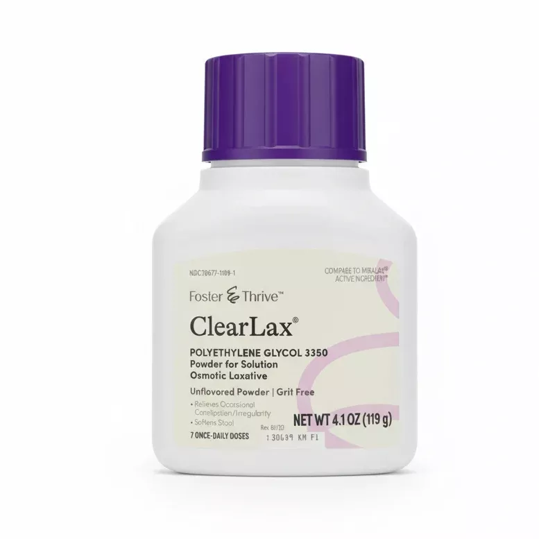 ClearLax Polyethylene Glycol 3350 Powder Solution Osmotic Laxative