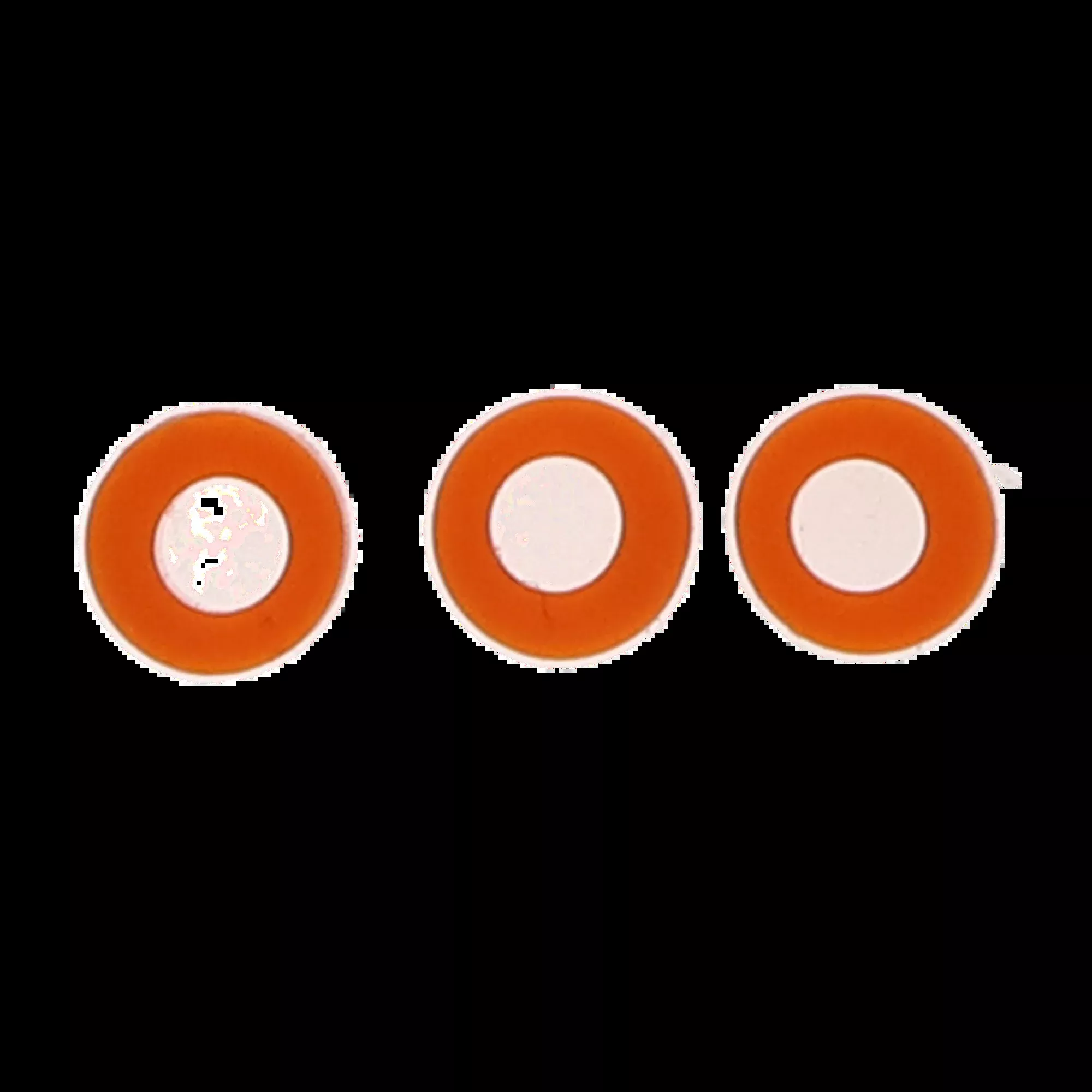 Code Rings Silicone Standard 100/Pk Orange