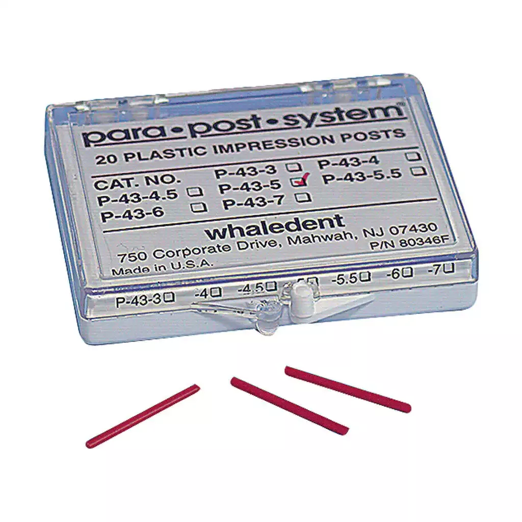 Coltene - ParaPost Plastic Impression Posts (.036" / 0.90 mm) 20/Pk