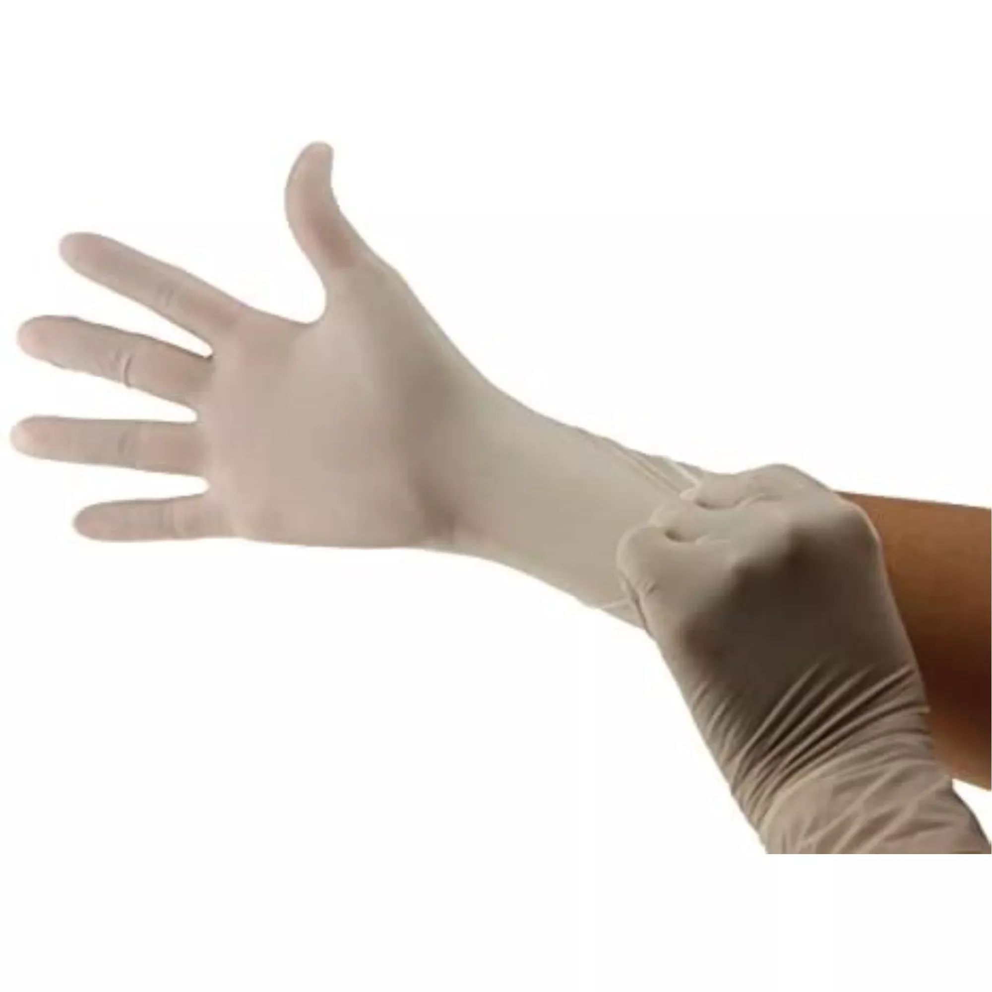 Cranberry - Silkcare PF Latex Gloves Large 100/Bx