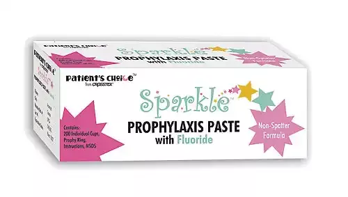 Crosstex - Sparkle Prophy Cups 200/Pk Assorted Coarse Berry
