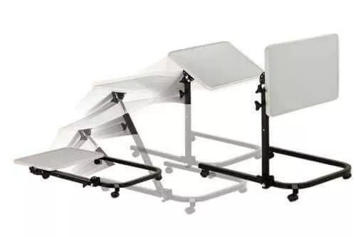 Deluxe Pivot & Tilt Overbed Table by Drive