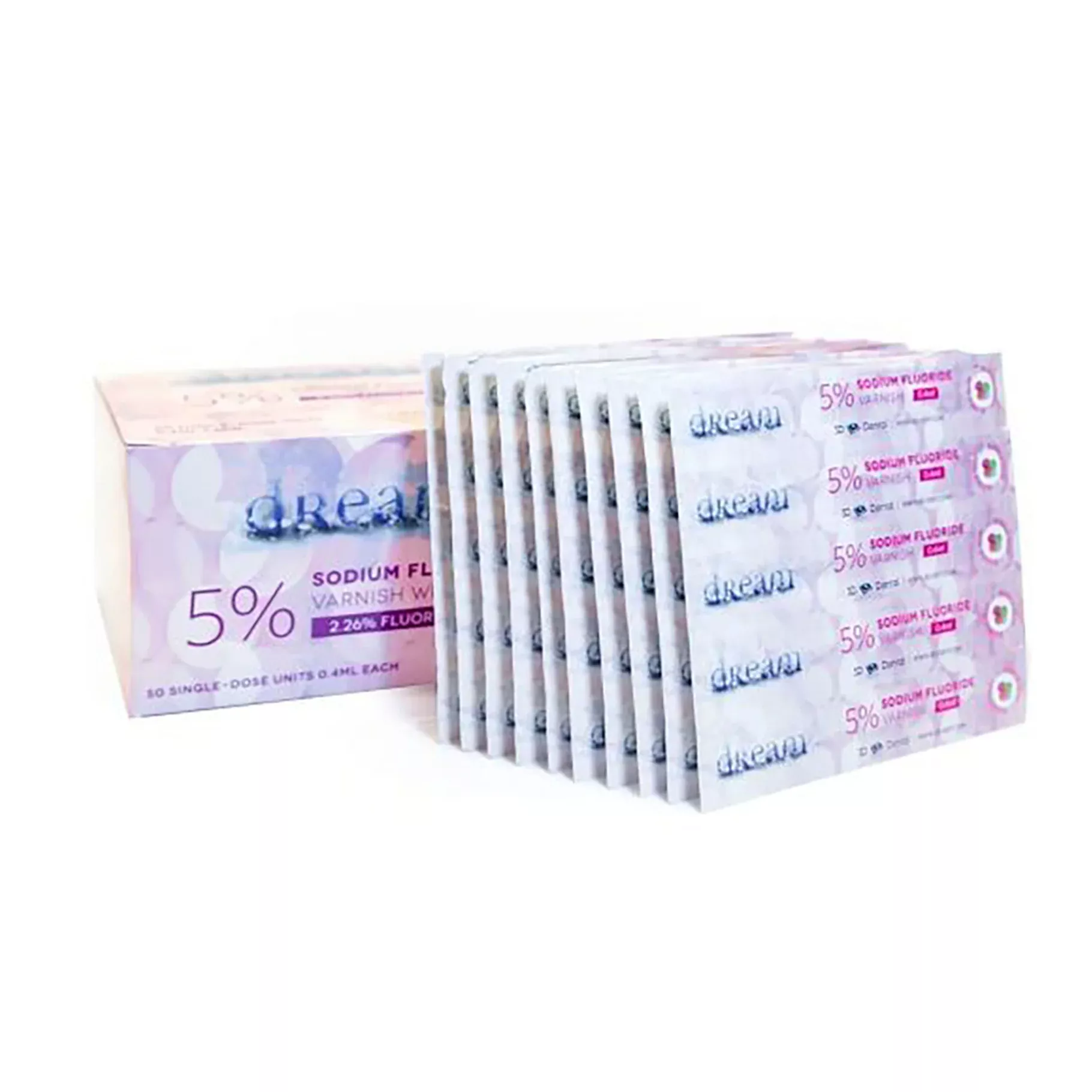 Dream 5% Sodium Fluoride Varnish Bubble Gum (50)