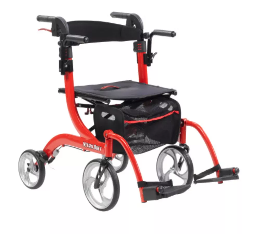 Drive Nitro Duet Rollator and Transport Chair
