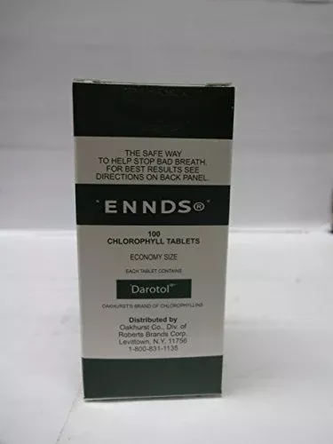 Ennds Chlorophyll Tablets, 100 Ea