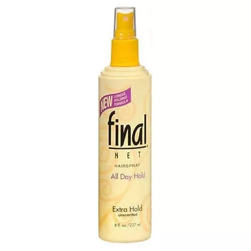 Final Net Hairspray, Extra Hold, Unscented - 8 oz
