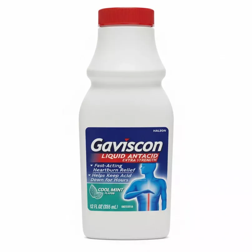 Gaviscon Extra Strength Liquid Antacid (12 oz)