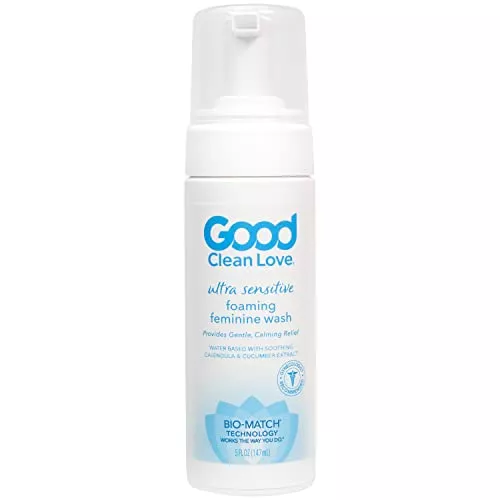 Good Clean Love Feminine Wash - pH-Balanced, Gentle Cleanser with Natural Ingredients - 5 Oz