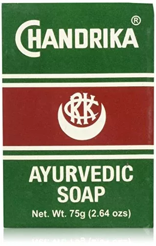 Herbal - Vedic Chandrika Ayurvedic Soap Bar - 2.64 oz.