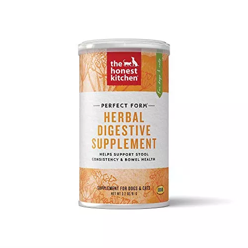 The Honest Kitchen Dog Supplement - Digestive Support, Human Grade, NASC Certified - 3.2 oz