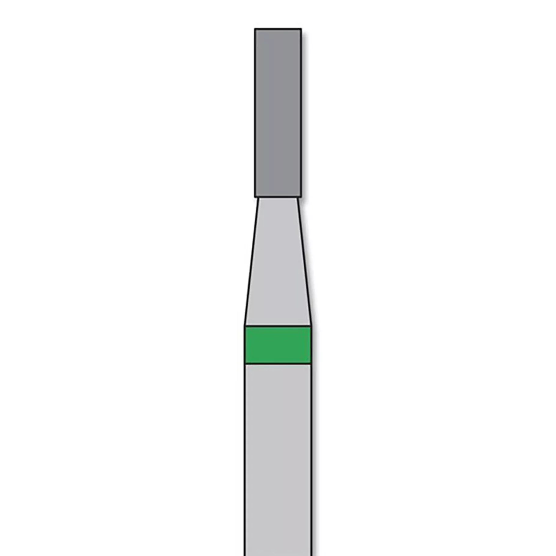 iSmile ValuDiamond Flat End Cylinder S835-010 C (10)