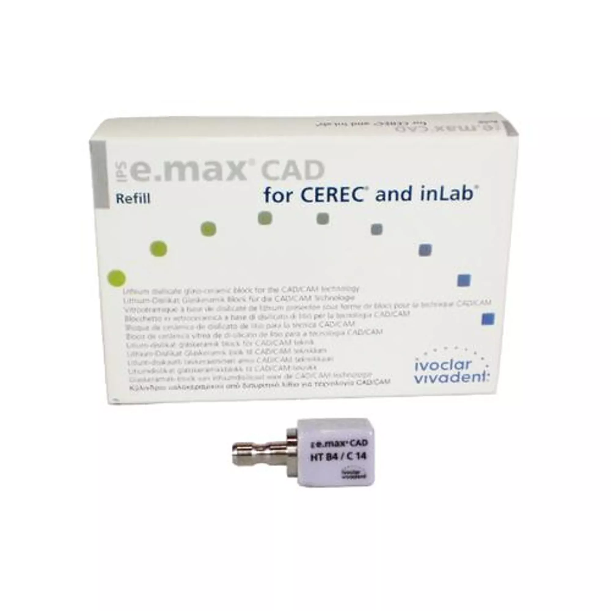 Ivoclar - IPS e.max CAD CEREC/inLab HT B4 C14/5