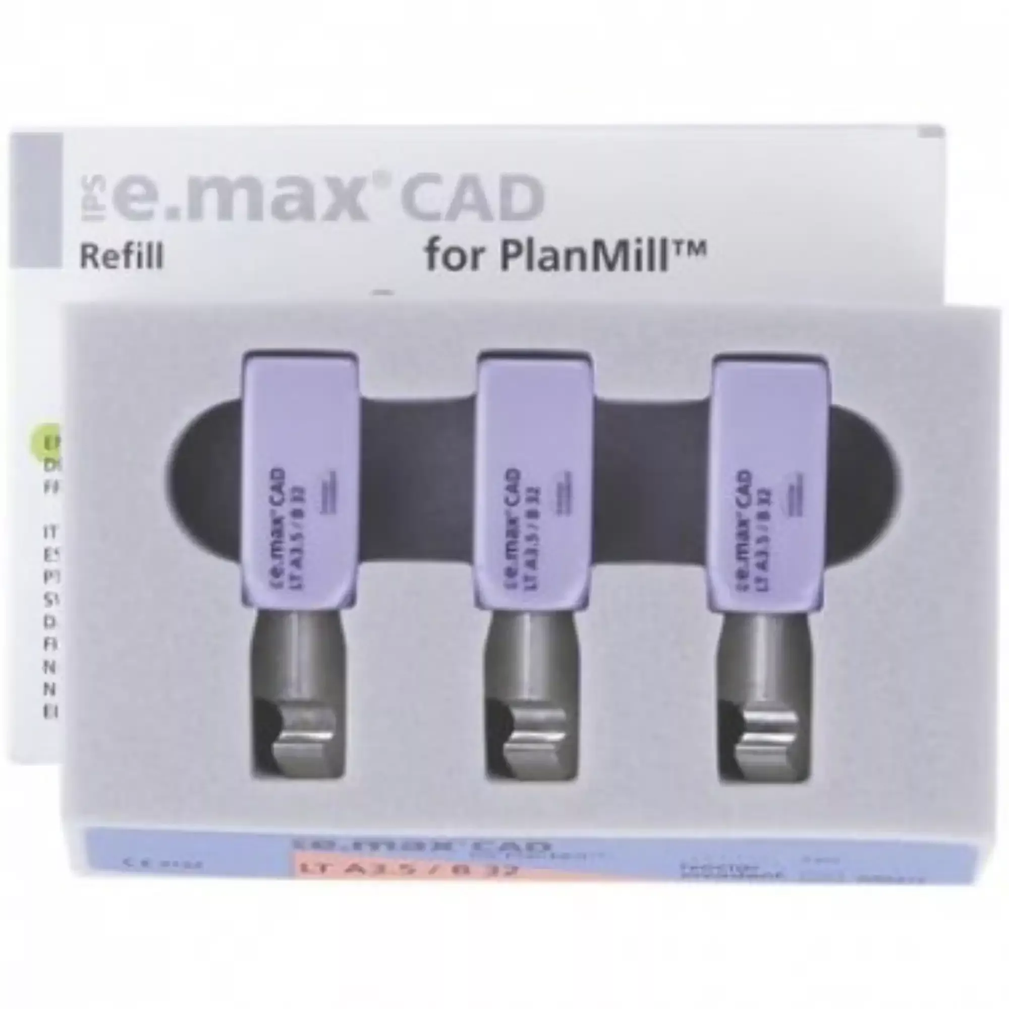 Ivoclar - IPS e.max CAD PlanMill, LT, B32 A3, 5/Pack