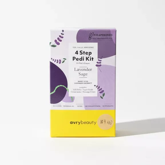 Lavender Sage 4 Step Pedi Kit