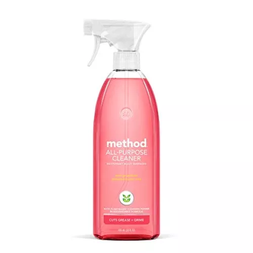 Method All-Purpose Cleaner - Plant-Based Power, Biodegradable Formula, Pink Grapefruit - 28oz