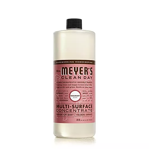 MRS. MEYER'S CLEAN DAY Multi-Surface Cleaner - Biodegradable Formula, Rosemary Scent - 32 fl. oz