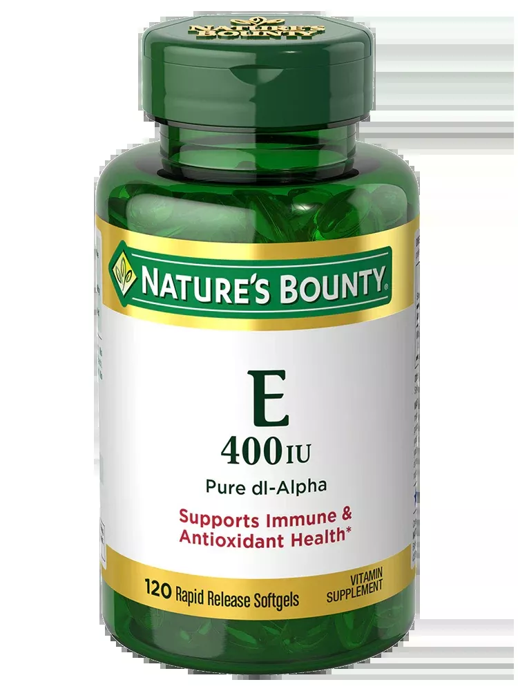 Nature's Bounty E 400u, Softgels, 120 Ct- 1 Each