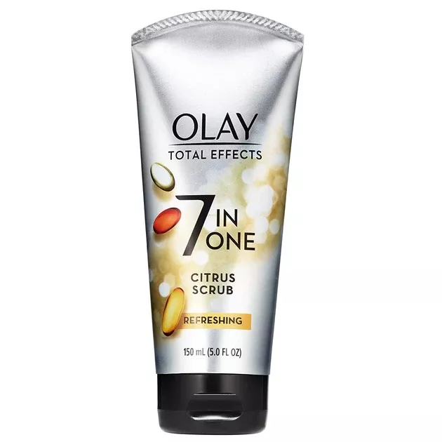Olay Total Effects Refreshing Citrus Scrub Face Cleanser, 5 oz