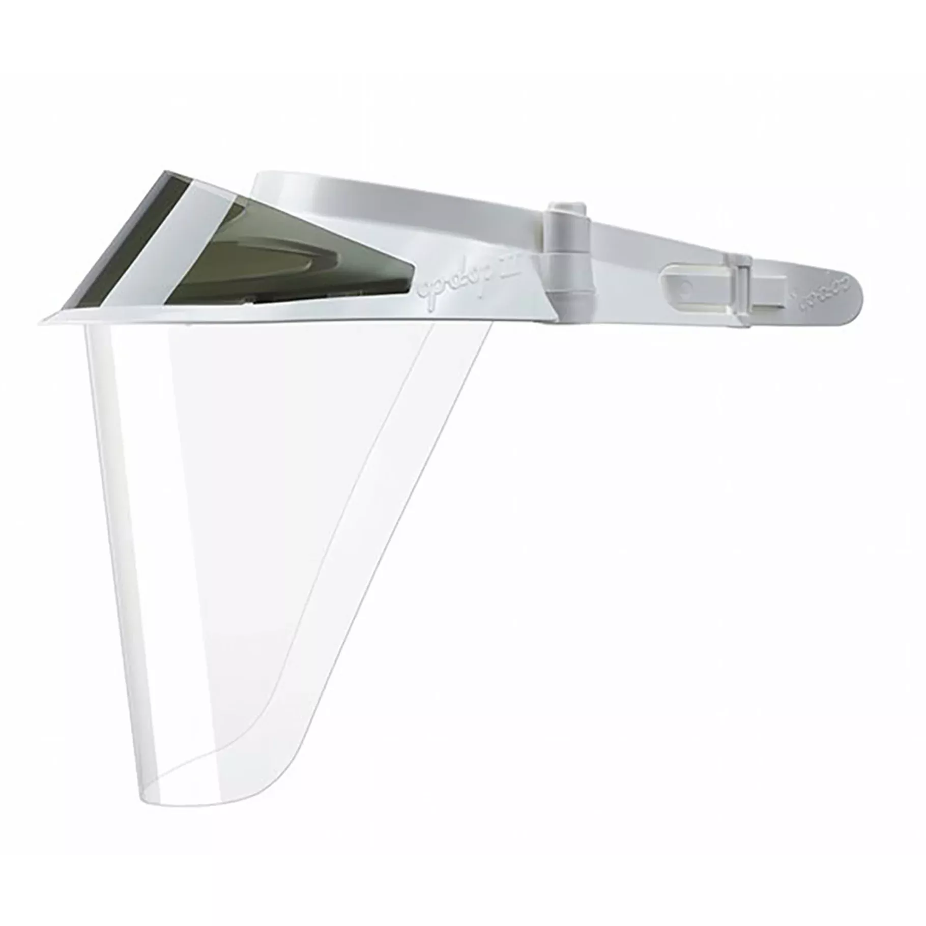 Op-d-op II Adjustable Visor Shield Kit White