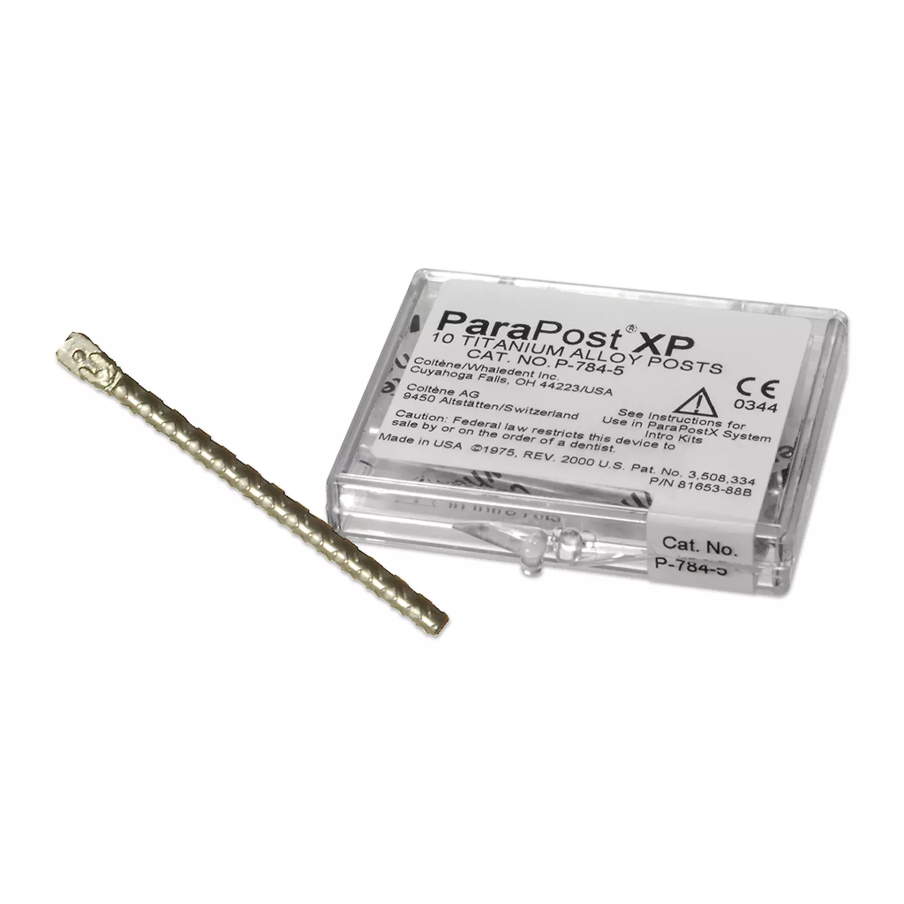 ParaPost XP Posts Titanium P784 Refill 1.25 mm 0.05 Red (10)
