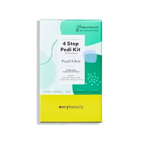 Pearl Glow 4 Step Pedi Spa Kit