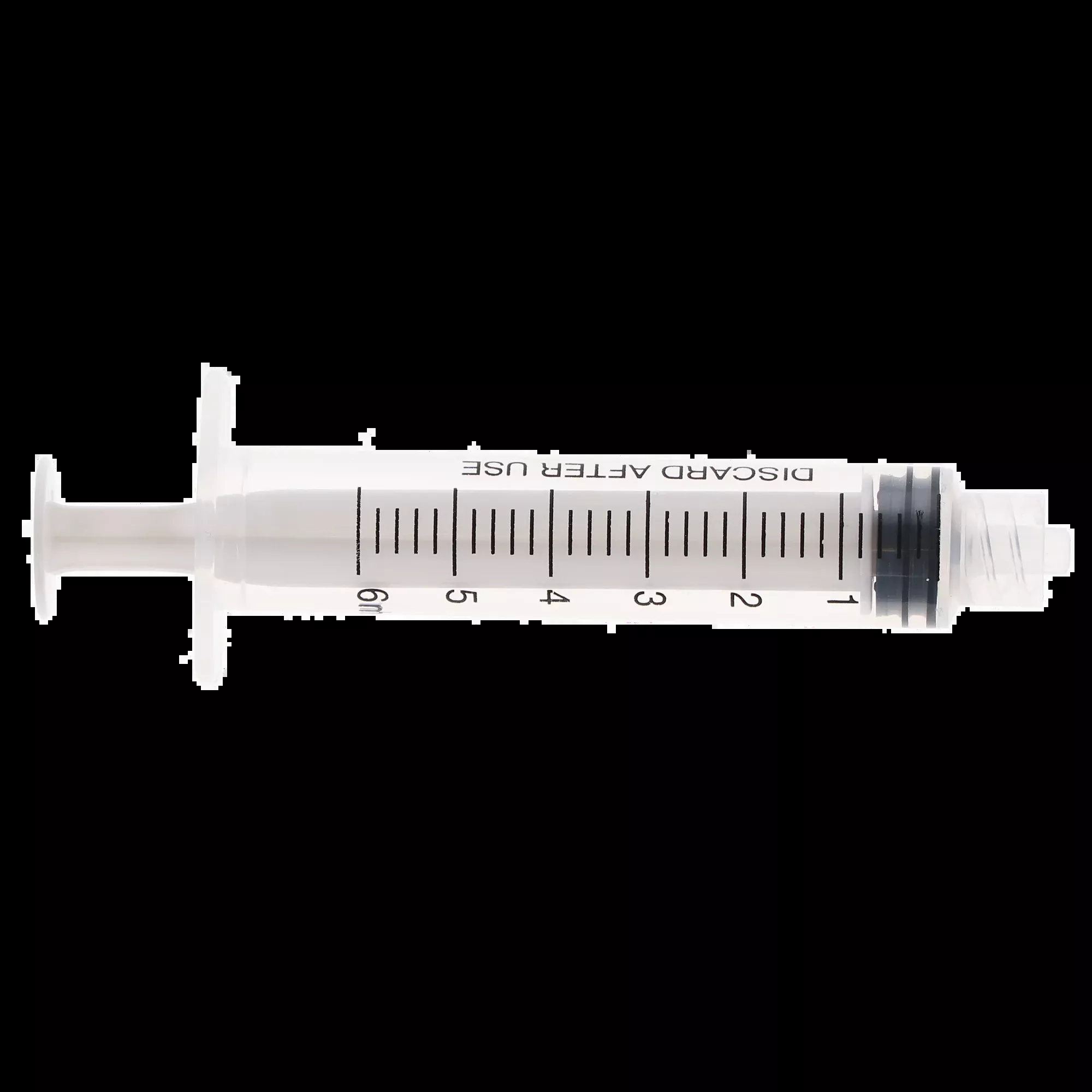 Plasdent - 6Cc Luer Lock Syringes Plastic, Disposable, 100P/Bx