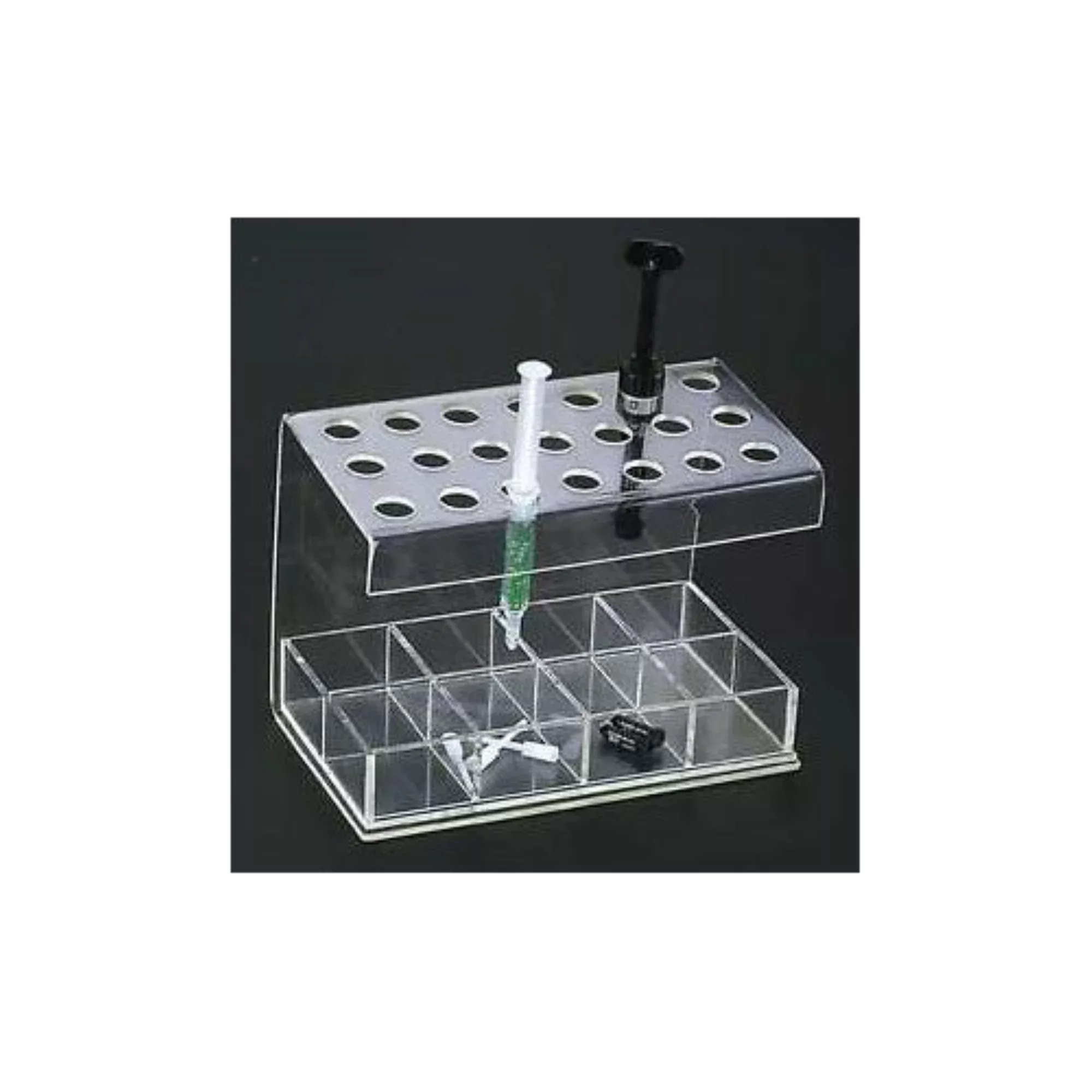 Plasdent - Premium Composite Syringe Organizer (Medium) Holds 21