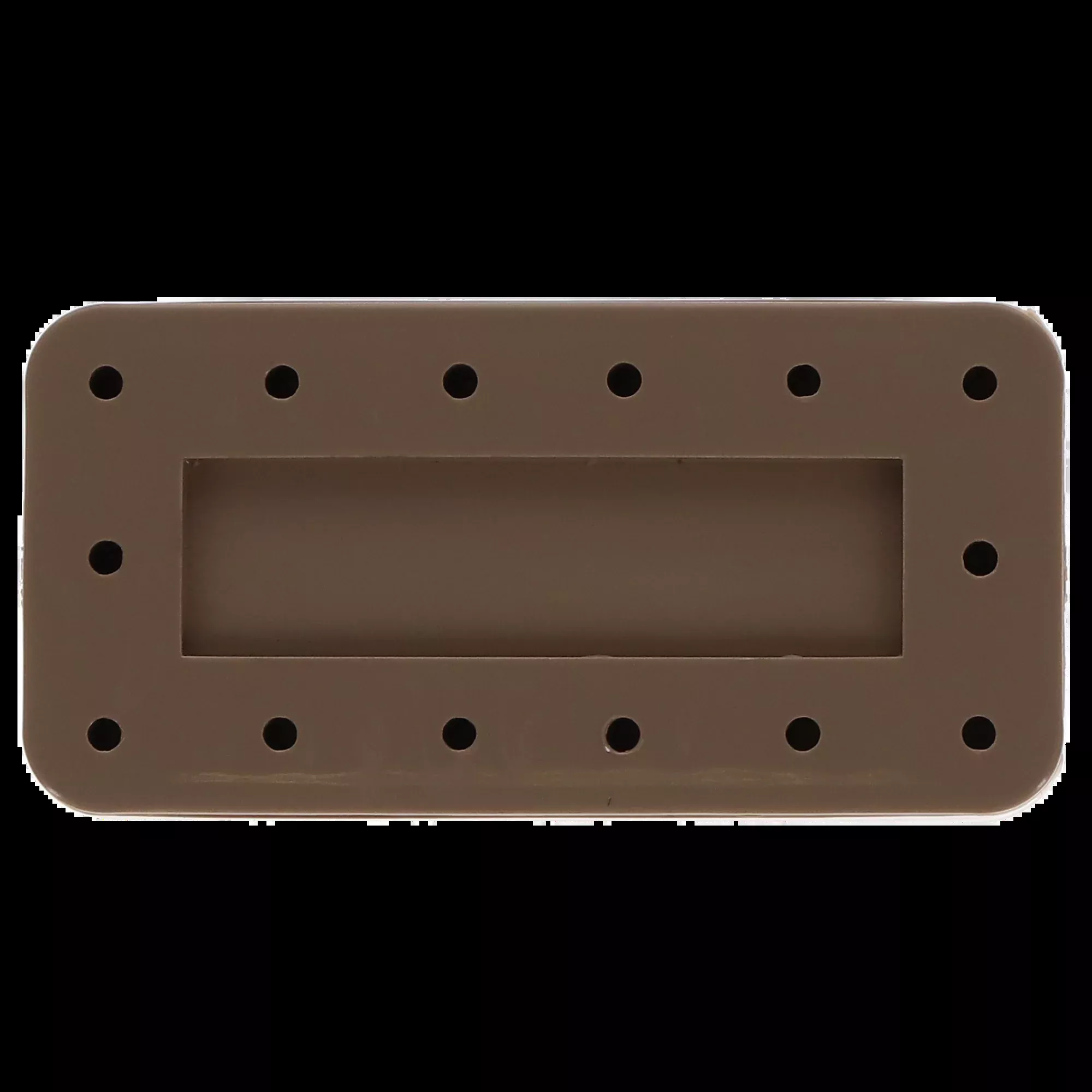 Plasdent - Rectangular Bur Block - Beige, Magnetic, 14 Burs Capacity, Dimension